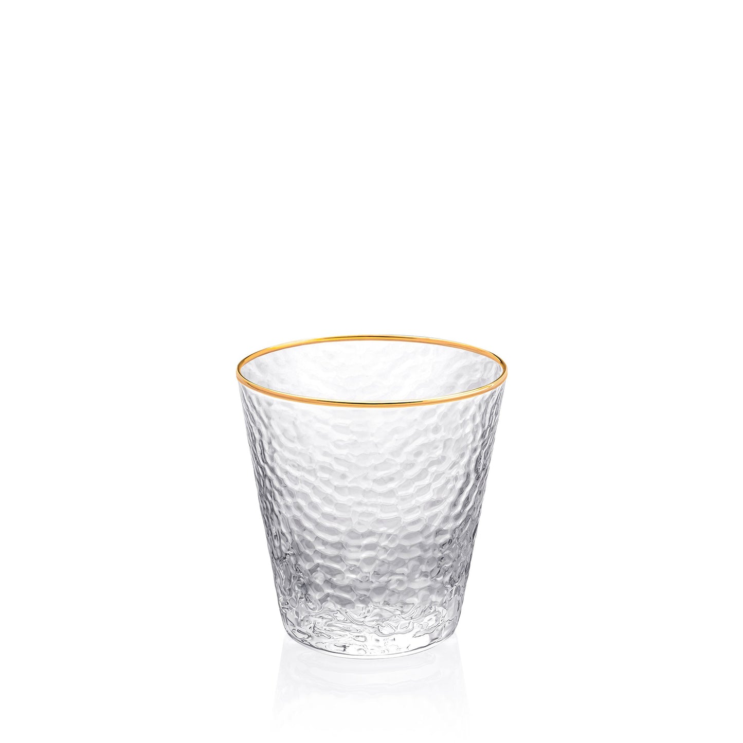 Wilmax Borosilicate Glass 300ml Gold Rim WL-888632/A