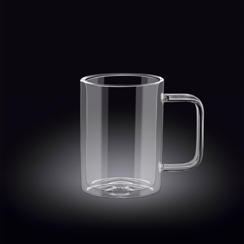 Wilmax Dubbelwandige Beker 400 ml Transparant WL-888720/A