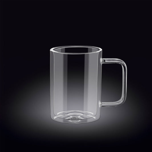 Wilmax Dubbelwandige Beker 400 ml Transparant WL-888720/A