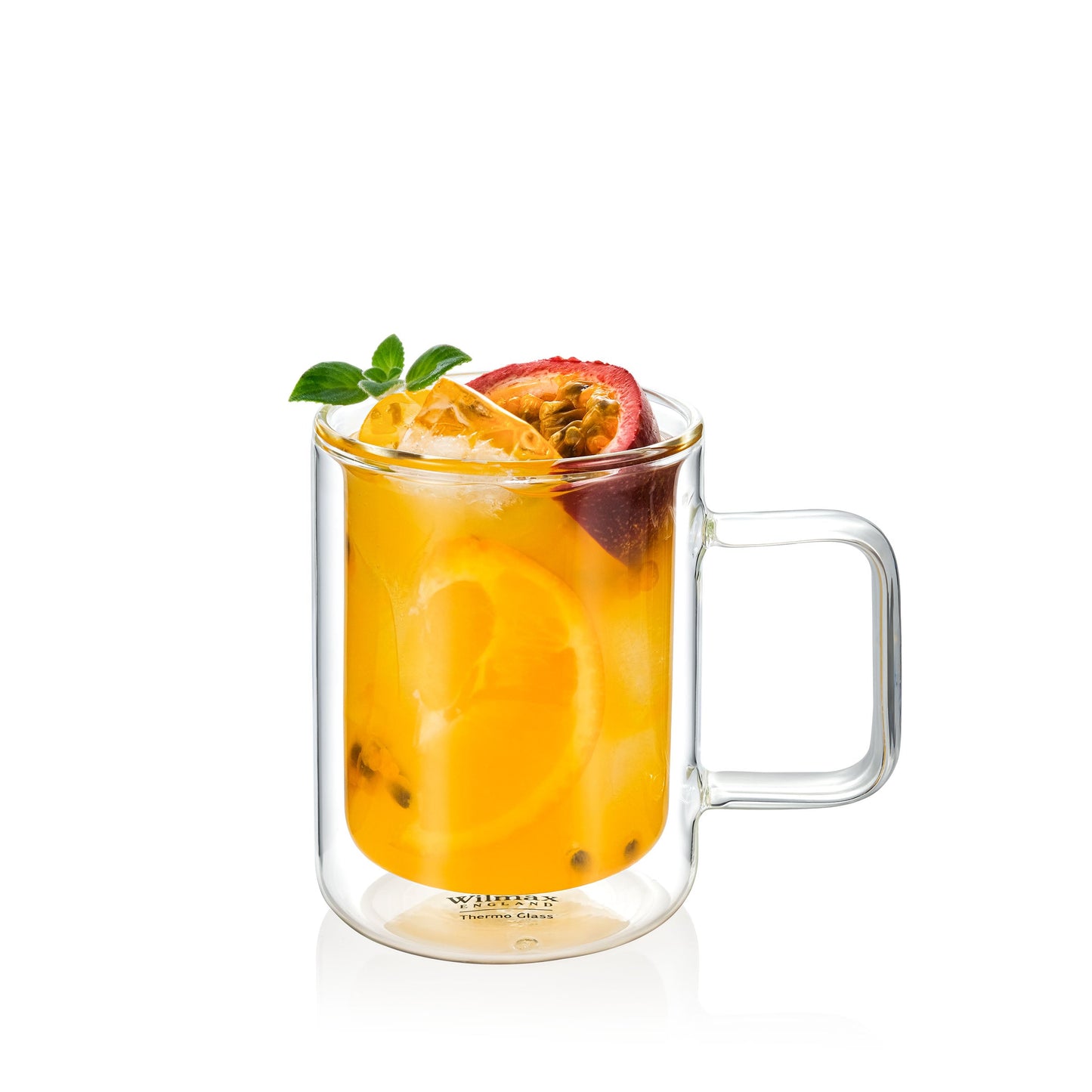 Wilmax Thermoglas-Becher, doppelwandig, 400 ml, WL-888720/A