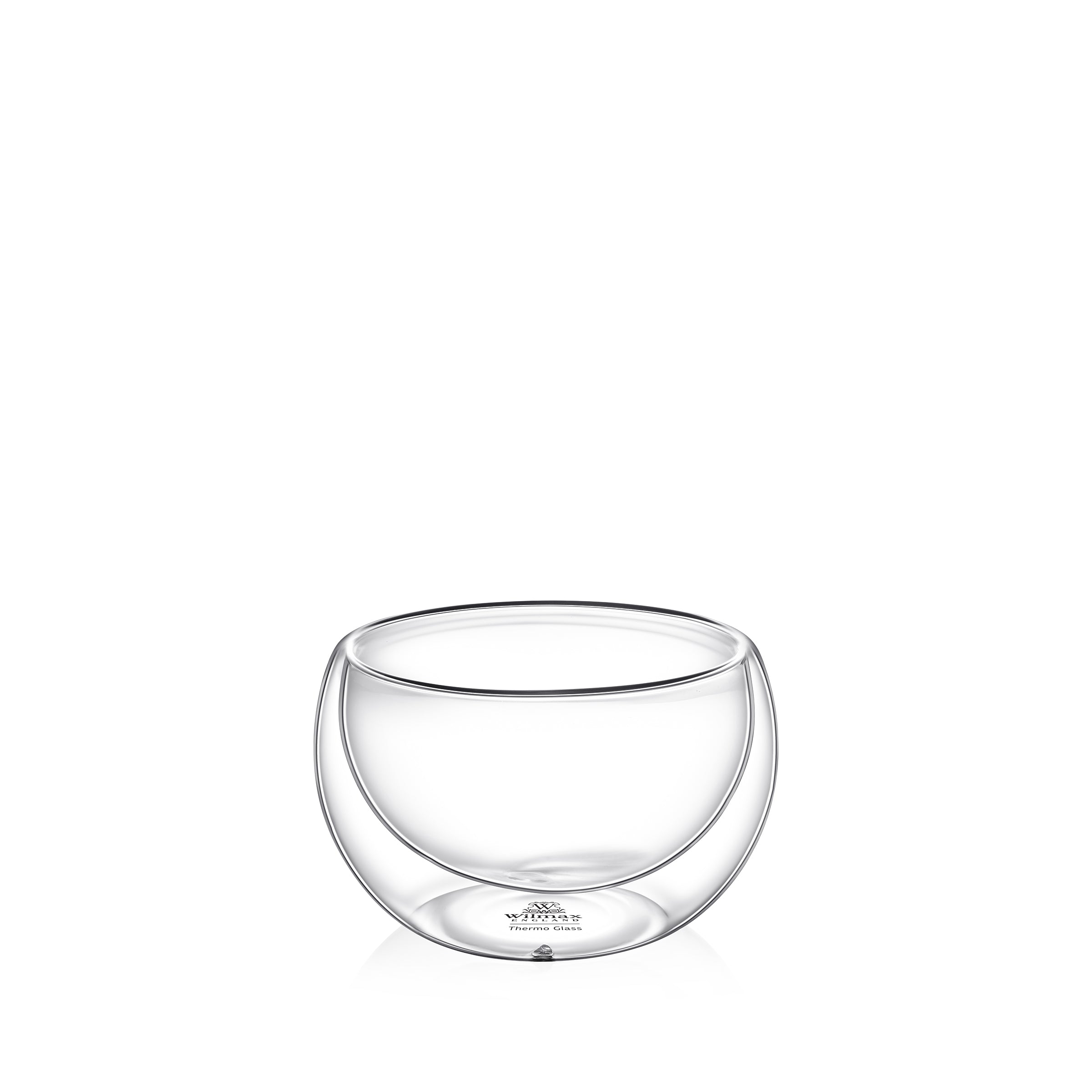 Wilmax Doppelwandige Glasschüssel, 250 ml – WL-888755/A