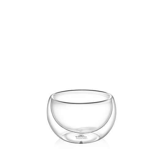 Wilmax Doppelwandige Glasschüssel, 250 ml – WL-888755/A