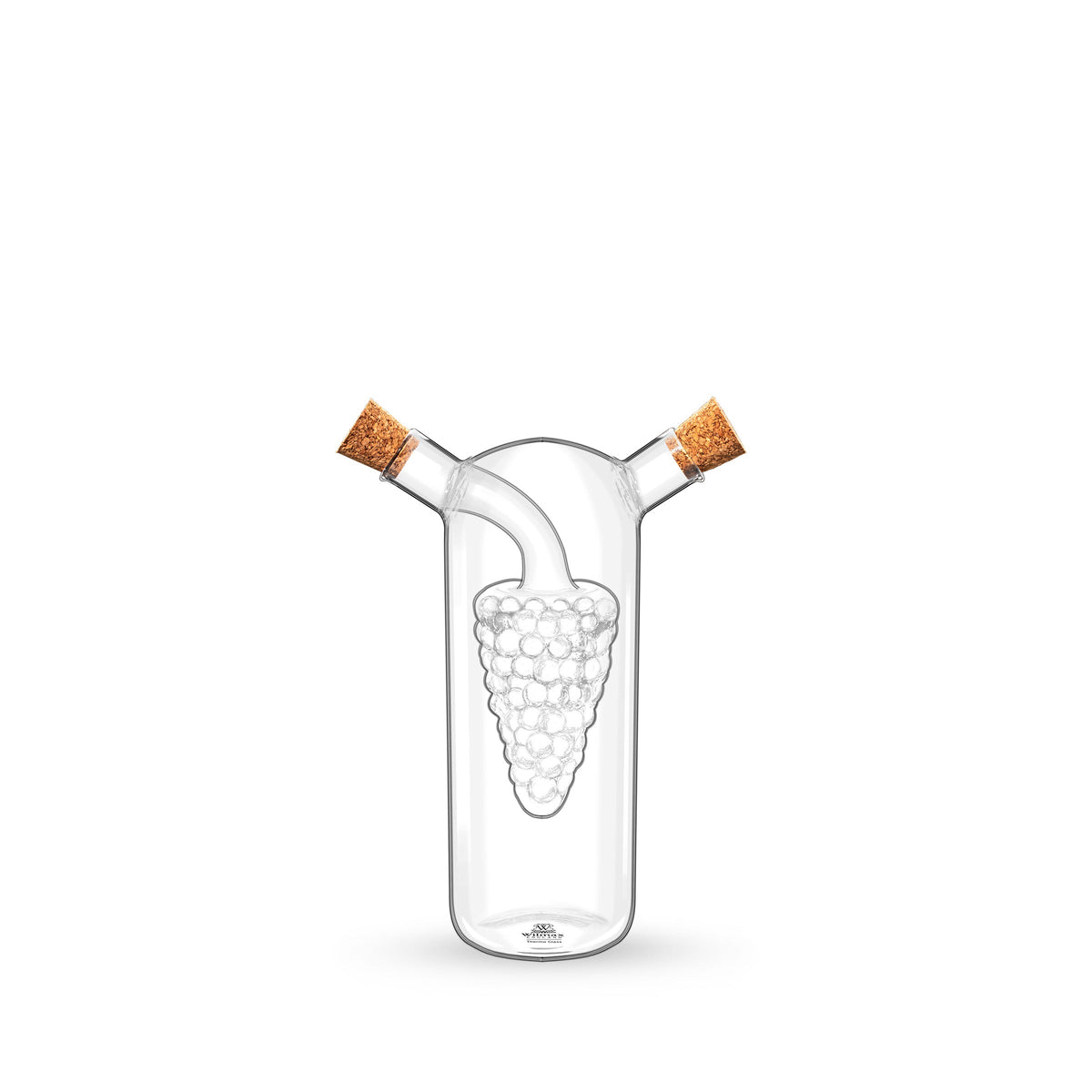 Wilmax Olie- en azijnfles 250/50 ml Glas
